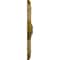 Ekena Millwork Antilles Ceiling Medallion (Fits Canopies up to 6"), Hand-Painted Gold, 38 1/4"OD x 1 1/2"P CM38ANGLS - alternate 4